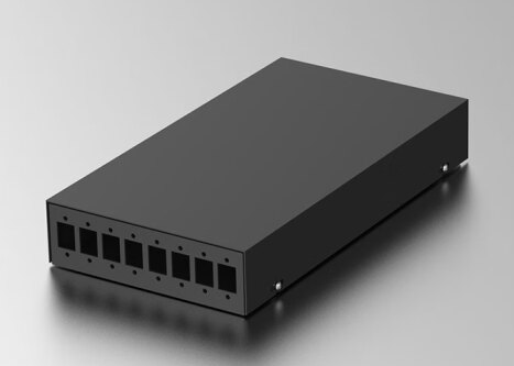 8口SC單模，多模光纖終端盒，配線架，光纜保護盒，尾纖盒子